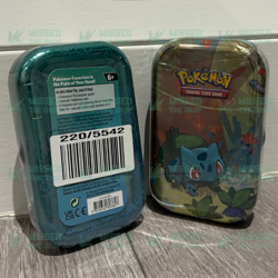 2x Qty Pokemon TCG Kanto Friends Mini Tins 👉 Eevee & Bulbasaur 👈 Sealed ✅ - Image 2