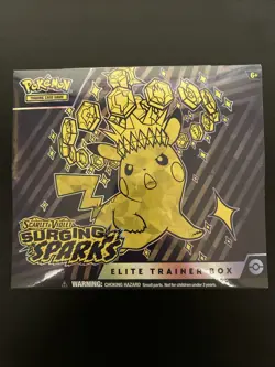 Pokemon TCG: Surging Sparks Elite Trainer Box ETB New Factory Sealed - Image 1