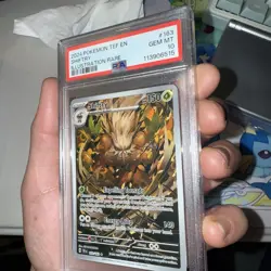 SHIFTRY PSA 10 2024 POKEMON TEF EN-TEMPORAL FORCES ILLUSTRATION RARE #163/162 - Image 1