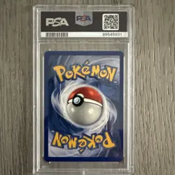 1999 POKEMON BASE SET SHADOWLESS #61 RATTATA PSA 9 - Image 2