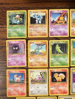 Pokemon TCG 1999 - Base Set/Jungle/Fossil LOT of 57 Cards (NO DUPLICATES) - MP - Image 4