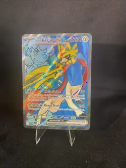 Pokemon Hop's Zacian ex 176/159 Journey Together Ultra Rare Full Art Holo - Image 1