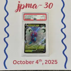 Graded PSA 10 2020 Pokemon SWSH Butterfree V Darkness Ablaze #001 - Image 1