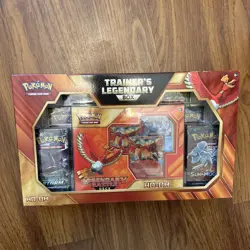 Pokemon TCG Trainer’s Legendary Box Battle Deck Ho-Oh - SEALED & NEW + 6 packs 820650809798 - Image 1