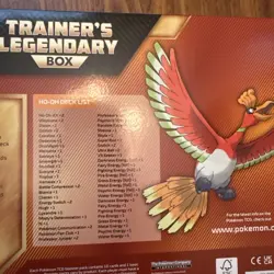 Pokemon TCG Trainer’s Legendary Box Battle Deck Ho-Oh - SEALED & NEW + 6 packs 820650809798 - Image 4