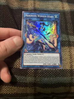 YUGIOH MARINCESS WONDER HEART RIRA-ENSE3 SUPER LIMITED ED NM - Image 1