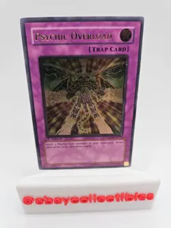 Psychic Overload TDGS-EN070 Ultimate Rare 1st Ed - LP YuGiOh - Image 1