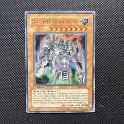 Ancient Gear Golem TLM-EN006 1st Edition NM Ultra Rare Yugioh - Image 1