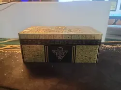 YUGIOH TCG! EMPTY Tin 2022 Tin Of The Pharaoh’s Gods! 50 Random cards 1 Holo - Image 3