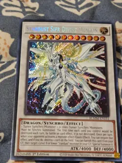 Stardust Sifr Divine Dragon - Secret Rare BLMM-EN151 Yugioh - Image 2