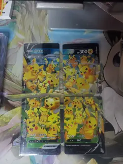 Pikachu V-union Promo 109/S-P - 112/S-P Combination Set - Pokemon Card Chinese - Image 1