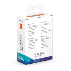 100 ULTIMATE GUARD CORTEX ORANGE GLOSS STANDARD SIZE Card SLEEVE Deck Protectors - Image 3