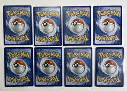 8 Lot Of Clefairy Clefable Pokemon Card Collection Reverse Holo Fairy Psychic - Image 4
