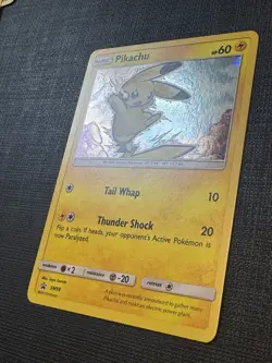 Pokemon Pikachu TCG SM Black Star Promo SM98 Holo Card NM Condition - Image 2