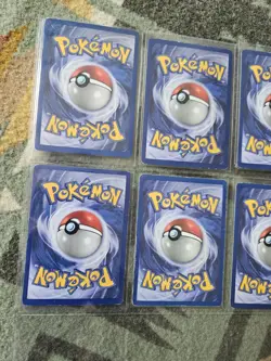 Vintage Pokemon 1st Edition Jungle Set 6 Card Lot Light Played Condition WOTC - Image 2