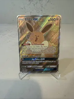 Eevee GX SM233 Pokemon Card Black Star Promo Holo Full Art (PSA 10 Potential) - Image 1
