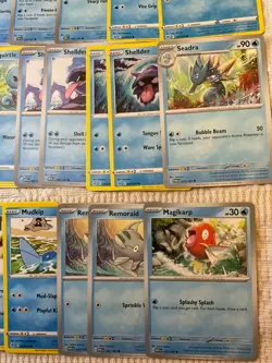 Pokemon TCG Card lot 151 Water type w/holos, FULL ART, uncommon, RARES VMAX etc - Image 3