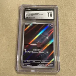 8 Card Graded lot Pokemon Japanese CGC slab lot 9 and gem mint 10 - Image 3