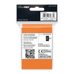 200 ULTRA PRO STANDARD SIZE GLOSS ORANGE DECK PROTECTOR Card Sleeves mtg ccg tcg - Image 3