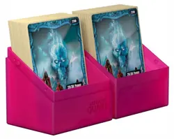 ULTIMATE GUARD BOULDER RHODONITE Standard Size DECK CASE 80+ Card Storage Box - Image 5