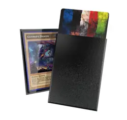 60 ULTIMATE GUARD BLACK JAPANESE CORTEX GLOSS Card SLEEVES Deck Protector tcg - Image 2