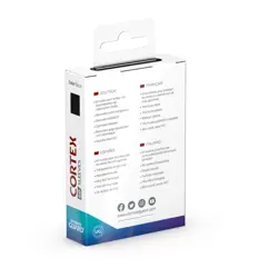 60 ULTIMATE GUARD BLACK JAPANESE CORTEX GLOSS Card SLEEVES Deck Protector tcg - Image 3