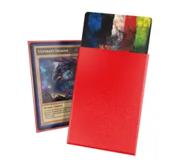 60 ULTIMATE GUARD CORTEX MATTE RED JAPANESE Card SLEEVES Deck Protector Small - Image 2
