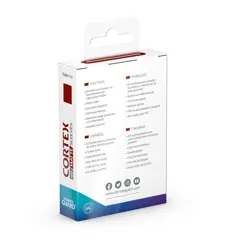 60 ULTIMATE GUARD CORTEX MATTE RED JAPANESE Card SLEEVES Deck Protector Small - Image 3