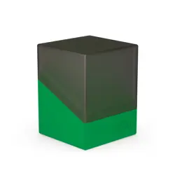 Ultimate Guard Boulder 100+ Synergy Black Green Standard Size Card Deck Case - Image 1