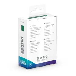 100 ULTIMATE GUARD CORTEX GREEN GLOSS STANDARD SIZE Card SLEEVES Deck Protector - Image 2