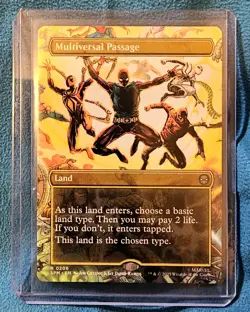 MTG Marvel's Spider-Man Multiverse Passage #206 Rare Regular Land Single Card - Image 5