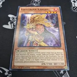 Valkyrian Knight LDK2-ENJ21 1st Edition LP+ Light Play Yu-Gi-Oh! Card - Image 3