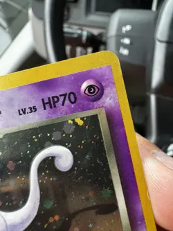Team Rocket's Mewtwo Pokemon Card Japanese No.150 Vintage Holo - Image 3