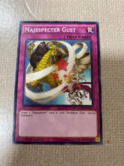 Yu-Gi-Oh! Majespecter gust mint common 1st ed RATE-EN075 - Image 1