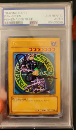 Dan Green Signed Autograph Dark Magician PSA Yu-Gi-Oh SDY-006 Starter Deck Yugi - Image 2