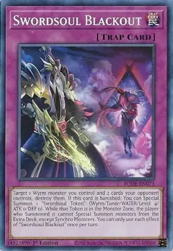 Yugioh x3 Swordsoul Blackout 1st Edition Common BODE-EN073 (Near Mint!) - Image 5