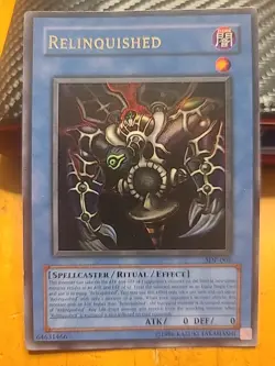 Yugioh Relinquished SDP-001 Unlimited Ultra Rare Holo - VLP-NM - Image 1