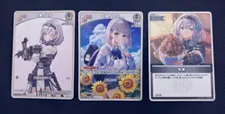 Hololive Official Card Game - Enchant Regalia Shirogane Noel hBP05-009 +2 noels - Image 1