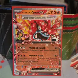 Hearthflame Mask Ogerpon Ex 040/167 Prize Pack Play! Series 6 Pokemon Card NM - Image 1