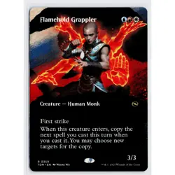 Tarkir: Dragonstorm #359 Flamehold Grappler (Borderless) MTG Magic Card - Image 1