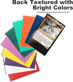 Black MTG Card Sleeves 200 Pack, Standard Card Sleeves Sturdy MTG Matte Back Fin - Image 5