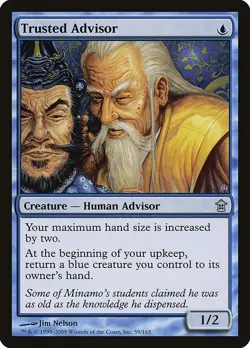 (1x) TRUSTED ADVISOR - Saviors of Kamigawa - MTG Magic the Gathering Card - Image 1