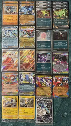 POKEMON PRISMATIC STAMPED MEGA EVOLUTIONS EX PROMO ILLUSTRATION RARE FA CARD LOT - Image 2