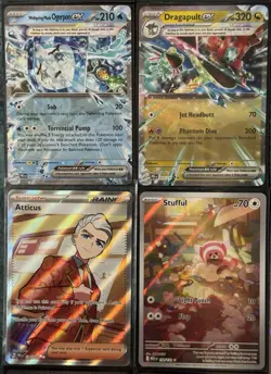 POKEMON PRISMATIC STAMPED MEGA EVOLUTIONS EX PROMO ILLUSTRATION RARE FA CARD LOT - Image 5