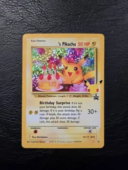 Pokemon Birthday Pikachu Holo Card 24/108 Celebrations 25th Anniversary NM Mint - Image 1