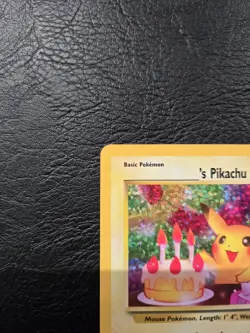 Pokemon Birthday Pikachu Holo Card 24/108 Celebrations 25th Anniversary NM Mint - Image 2