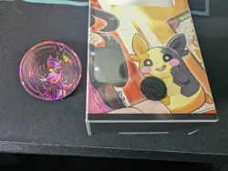 Pokemon Marnie Premium Tournament Collection Card Sleeves, Card Box, Dice, Coins - Image 4