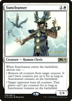 1x Suncleanser - Foil - Prerelease Promo NM-Mint, English Prerelease Promos MTG - Image 1