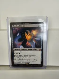 MtG Spider-Man, The Soul Stone NM #0066 Magic The gathering Mythic Artifact - Image 1