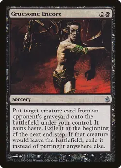Gruesome Encore 1x MtG Mirrodin Besieged SP/NM - Image 1